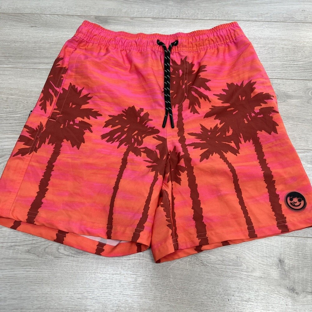 NEFF DAILY HOT TUB SHORT Swim Trunks BREEZE PALM Size MEDIUM
